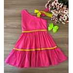 Vestido Helena Pink -lima