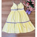 Vestido Mavie amarelo