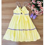 Vestido Mavie amarelo