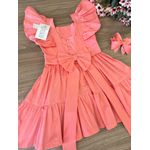 Vestido Mell rosa fluor