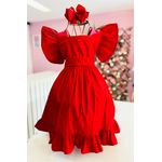 Vestido Loly - Vermelho