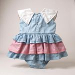 Body vestido Florescer