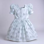 VESTIDO BEATRICE-LAÇO CINZA