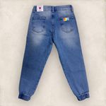 CALÇA JEANS JOGGER AZUL CLARO