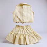 Conjunto Karine - amarelo
