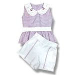 Conjunto Katy rosa