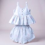 Conjunto Sara Laço - estrela rose