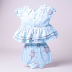 Conjunto Uyara-estrela rose