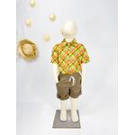 Blusa social xadrez 