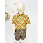 Blusa social xadrez 