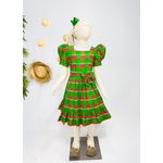 Vestido Beatriz - mangas bufantes