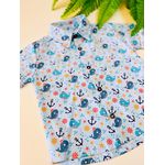 Blusa Social Masculina Baleia