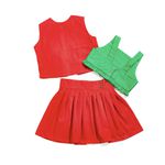 Conjunto Ryana - 3 Peças - Vermelho