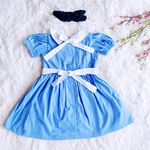 Vestido Alice No Pais Das Maravilhas