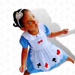 Vestido Alice No Pais Das Maravilhas