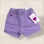 SHORT JEANS CURTO FEMININO LILAS