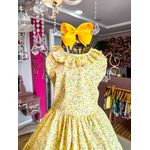 Vestido Lily floral amarelo
