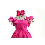 Vestido Gola quadrada Pink