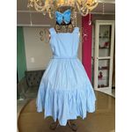 Vestido Hadassa azul bb