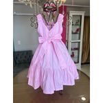 Vestido Hadassa rosa