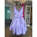 Vestido Hadassa lavanda