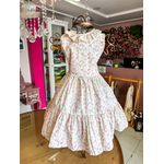 Vestido Lily floral bege