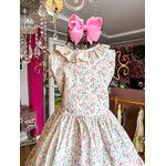 Vestido Lily floral bege