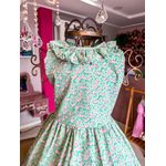 Vestido Lily floral verde
