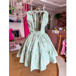 Vestido Lily floral verde