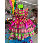 Vestido Junino Luxo Mangueira