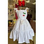 Vestido Mari Laços branco