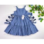 Vestido Marisol Azul Pedrita
