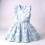 VESTIDO VIVIAN-LAÇOS LITRAS cinza