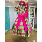Vestido melissa xadrez