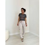 Pijama Calça Mc Cos Elastico Mescla