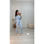 Pijama Longo Today Azul