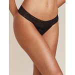 Calcinha Fio Dental Renda Preto