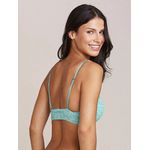 Sutiã Top Renda Azul Cristalino