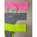 Kit Fio Cotton Renda Neon