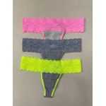 Kit Fio Cotton Renda Neon