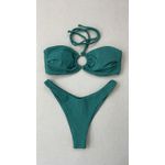 Biquini Bandeau Yara Verde