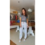 Pijama Calça Mc Cos Elastico Mescla