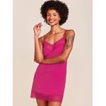 Camisola Alças Finas Renda Pink