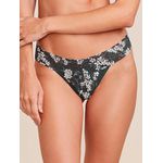 Calcinha Fio Dental Renda Estampa Floral