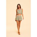 Shorts Croche Vera Am/Rosa