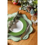 Jogo americano Navidad verde