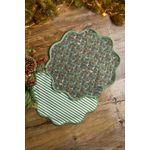 Jogo americano Navidad verde