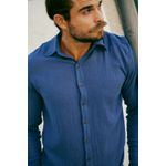 Camisa Mar Manga Longa - Azul 