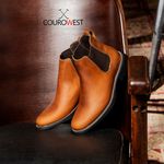 BOTA CHELSEA FEMININA HIDROFUGADO CARAMELO