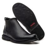 BOTA CHELSEA COMFORT COURO HIDROFUGADO PRETO